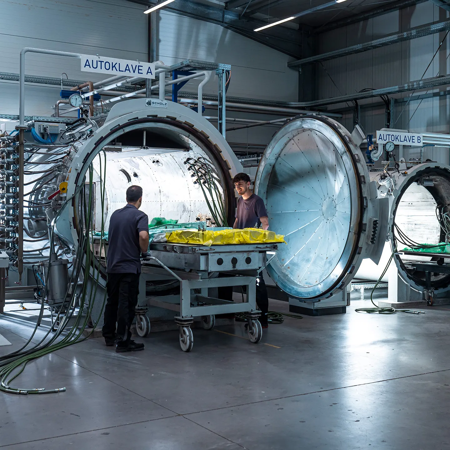 Foto eines Autoclav