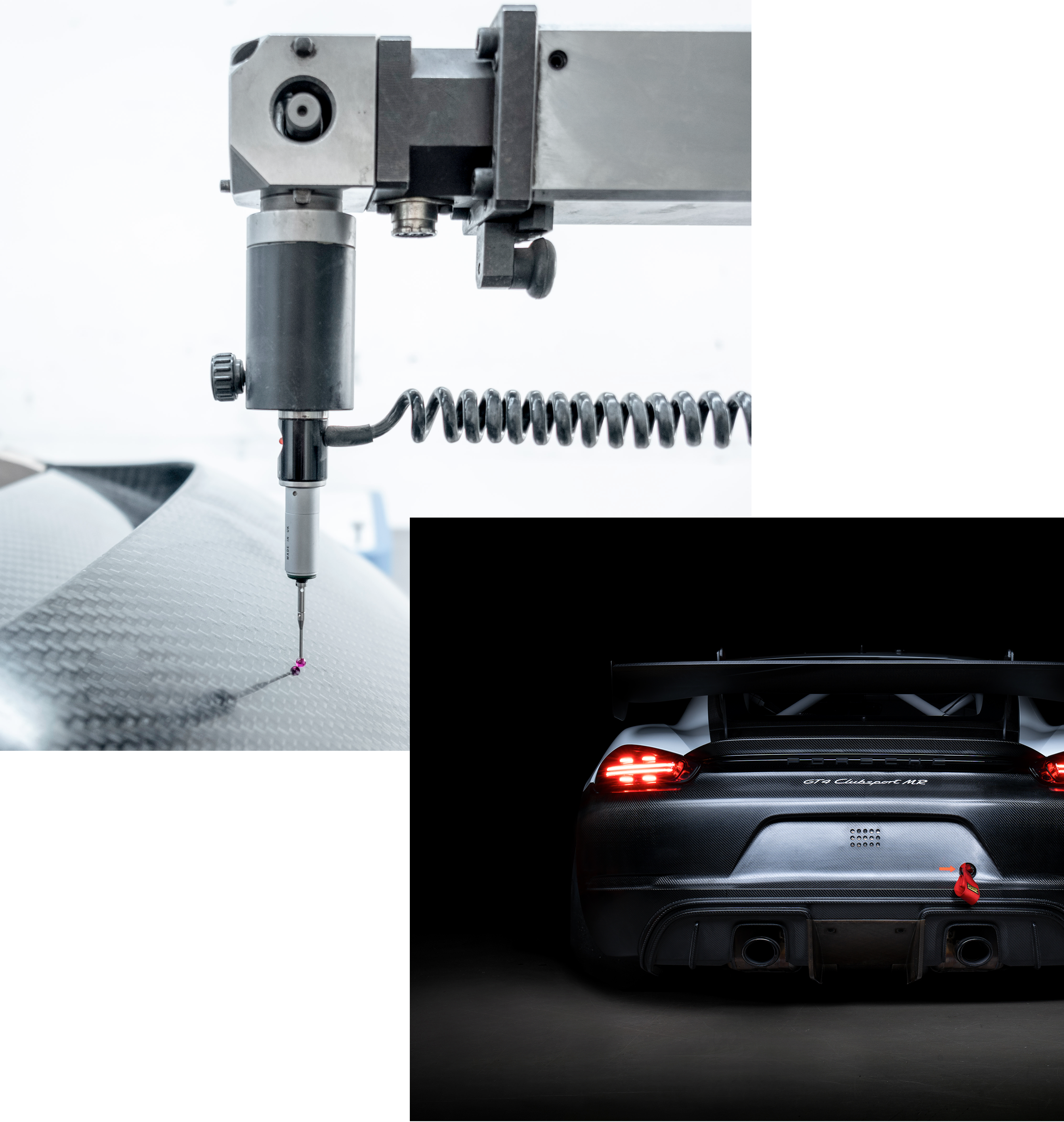 Präzisionsmaschinen und hochwertige Verbundsfaserverkstoffe